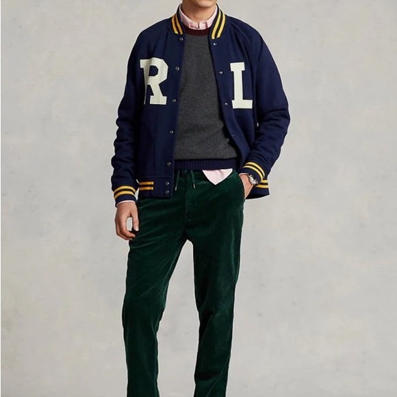 Polo Ralph Lauren Men’s Letterman Jacket NWT - Picture 3 of 8